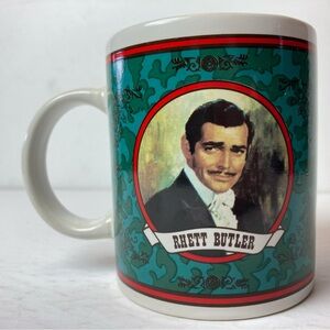 Rhett Butler Ceramic Coffee Mug - Gone With The Wind Cup Vintage 1990